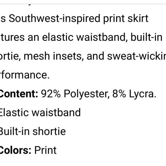 Lucky in Love Santa Fe Glow Skirt NWT! - Picture 6 of 11